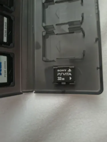 Cartão de Memória PsVita 32GB Oficial Sony e porta cartucho oficial