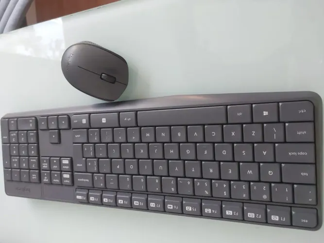 Teclado com mouse