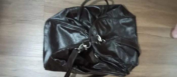 Mala marrom tipo courinho