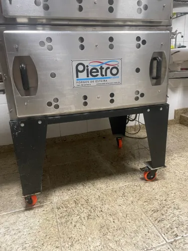 Forno esteira pietro 45/1 a gás funcionando perfeitamente
