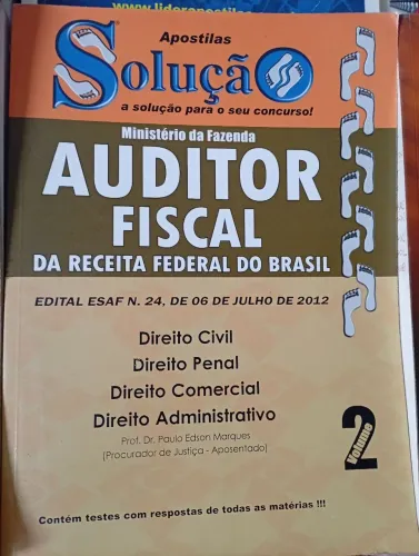 Apostilha concurso Auditor Fiscal