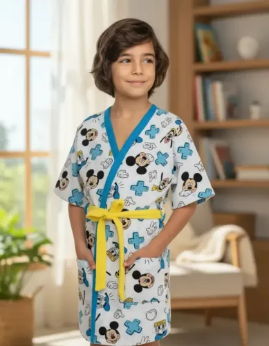 Roupão Infantil Mickey - Conforto e Diversão
