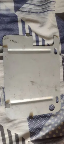 Chapa para placa de moto 10 reais 
