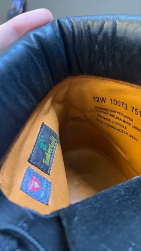 Bota timberland preta