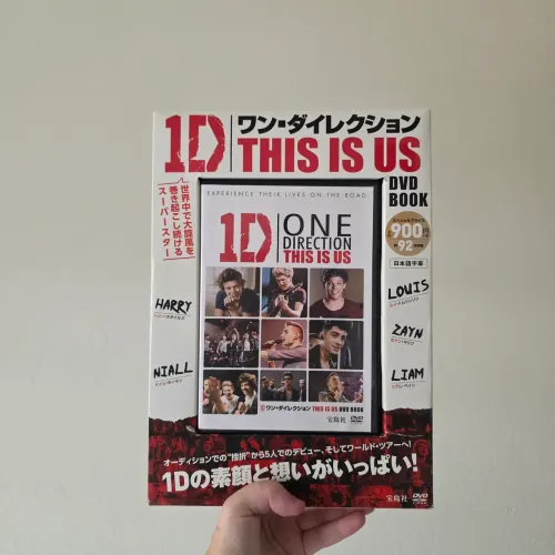 DVD ONE DIRECTION THIS IS US 