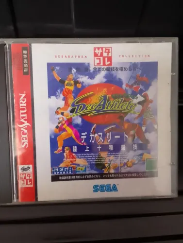 Jogo original sega saturn DecAthlete