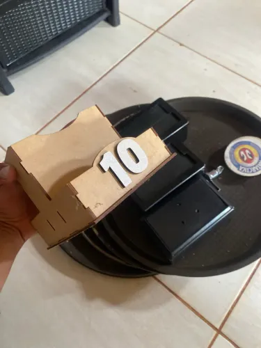 Kit bar com bandejas e porta guardanapo e molhos 