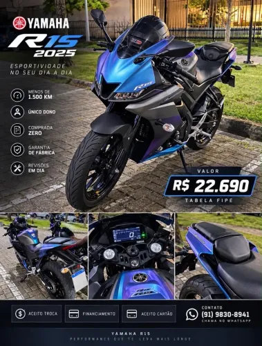 Yamaha YZF R-15 155 ABS 2025