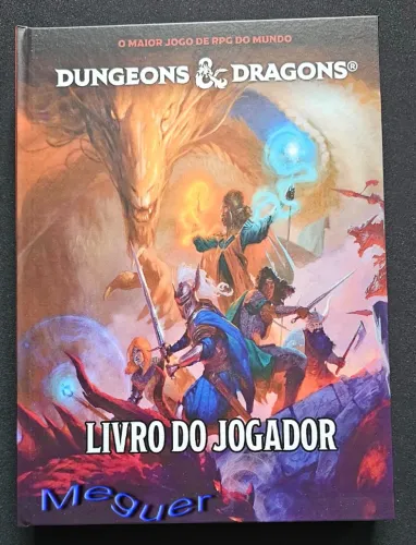 D&D Livro do Jogador 5.5 Português Novo Encadernação Profissional
