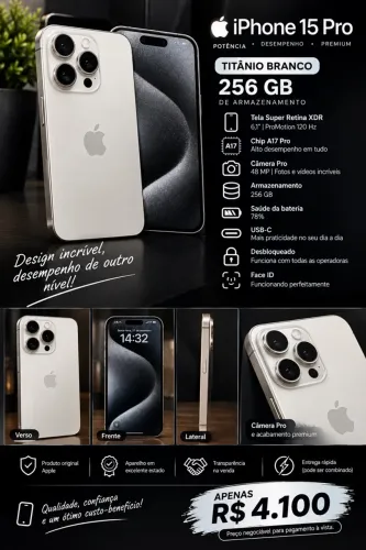 iPhone 15 pro 256GB