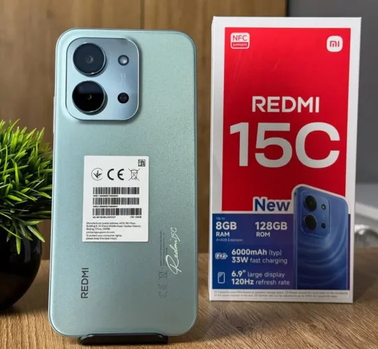 Celular Redmi 15c 4G 128GB 04GB RAM LACRADO 