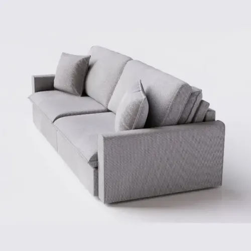 Sofá Cama Retrátil 3 Lugares Linho Oferta