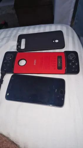 Moto z Play 2 64 gb com snap gamepad