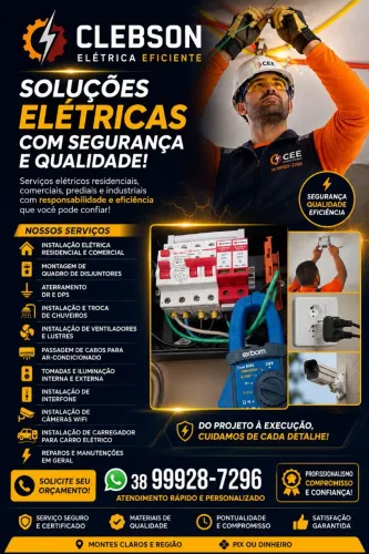 Clebson Eletrica Eficiente 