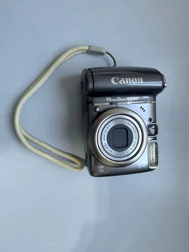 Câmera Digital Canon PowerShot A590 IS 8.0 MP Vintage Retro Digicam?