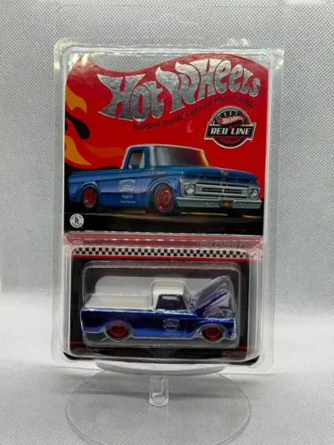 Hot Wheels Rlc 1962 Ford F100 - Azul Red Line Club