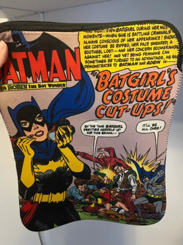 Capa de Neoprene para Notebook 15,6 polegadas da Batgirl