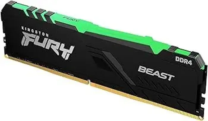 Memória RAM Kingston Fury Beast DDR4 (RGB) 2x8 3200mhz