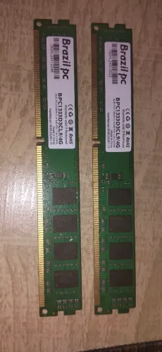 Kit 8GB (2x4GB) Memória RAM DDR3 1333MHz PC3-10600