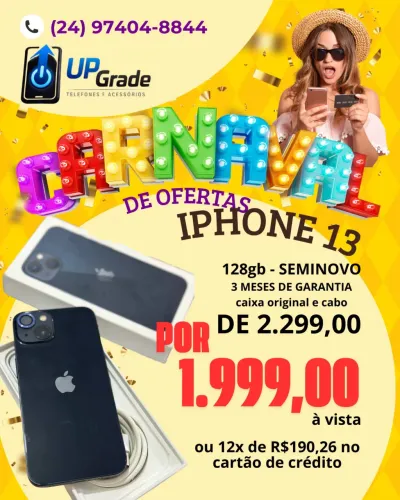 iPhone 13 seminovo