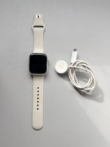 Apple Watch Original Series 9 Gps Caixa Estelar De Alumínio 45 Mm + carregador