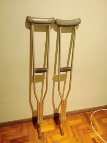 Muleta Axilar Ortopédica de Alumínio