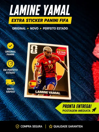 ? Lamine Yamal Extra Sticker Panini FIFA 2026 - Rara