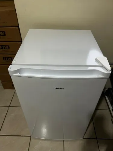 Frigobar Midea 124 Litros Inverter Bivolt - Branco | Modelo MDRD181FGD013