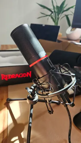 Microfone Gamer Redragon Blazar GM300