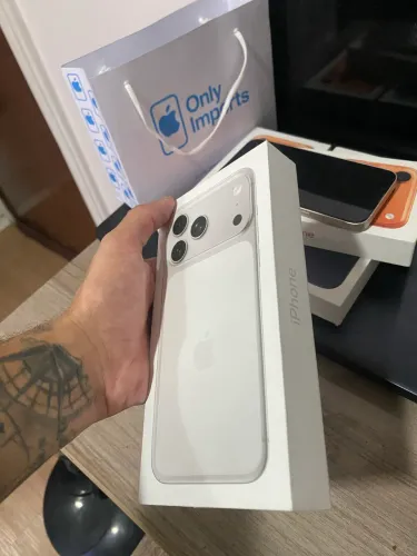 iPhone 17 pro Max 256 gb prata lacrado 
