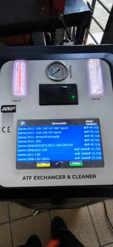 Máquina de câmbio ATF VERUS + duas maletas de adaptadores de câmbio automático
