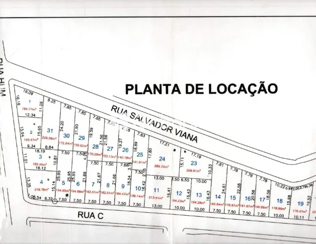 Lote 138,97 m² em Vila Oliveira - Montes Claros (Residencial/Comercial) | Financiamento