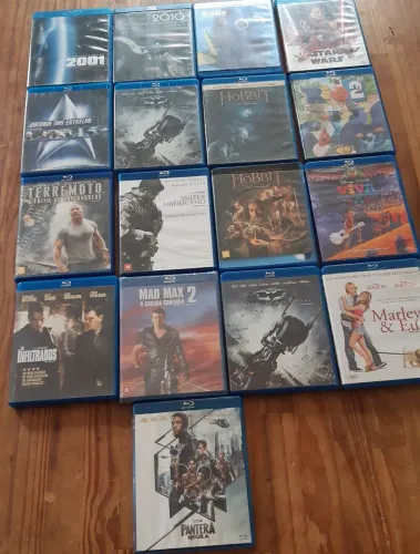 Vendo Lote de Filmes em Blu-Ray