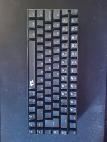 Teclado Mecânico Redragon Phantom Rainbow K629 - Switch Brown - ABNT2 - 75%