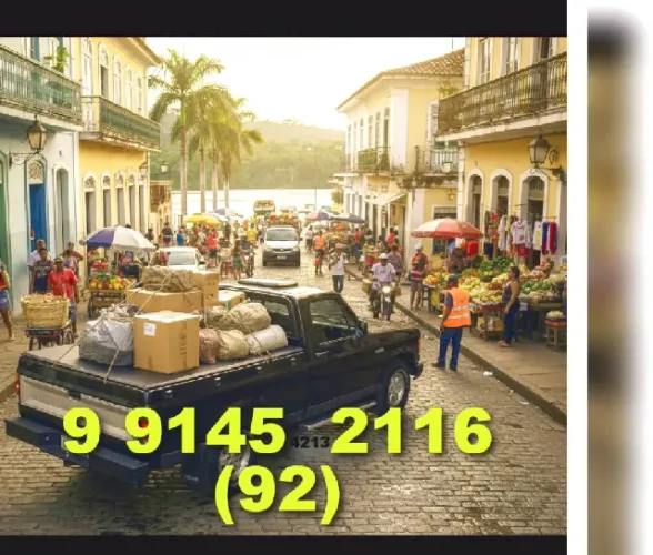 Frete no Planalto, Redenção, Alvorada, Lírio do Vale e Tarumã Rasec (92) 9/9145/2116