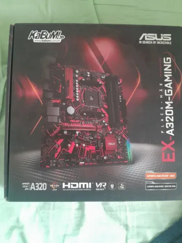 Placa Mae a320m gaming LEIA A DESCRIÇÃO!!!