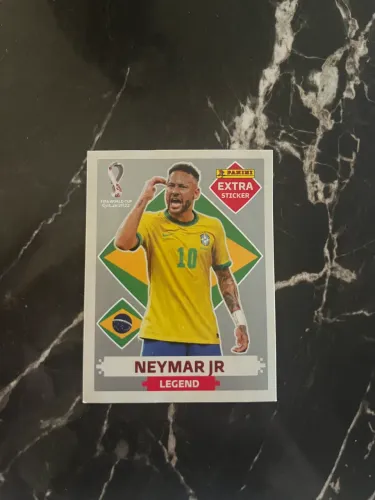 figurinha legend neymar prata
