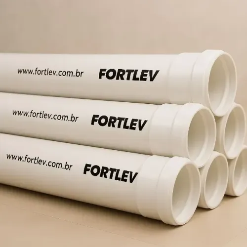 tubo esgoto 100mm fortlev
