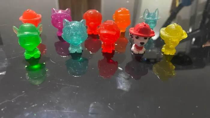 Miniaturas colecionáveis patrulha canina