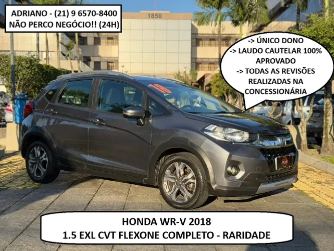 Honda WR-V EXL 1.5 Flexone 16V 5P Aut. 2018