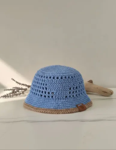 Bucket chapéu em crochê 