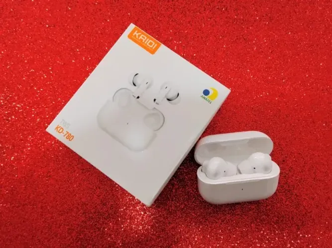 Fone de Ouvido Bluetooth Kaidi sem Fio Recarregável