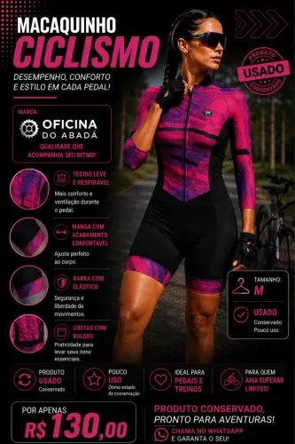 Macaquinhos para ciclismo