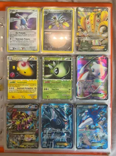 Pokémon TCG | 54 cartas | cartas antigas, Reverse Holo, Full Art, Secret Rare e LEGEND