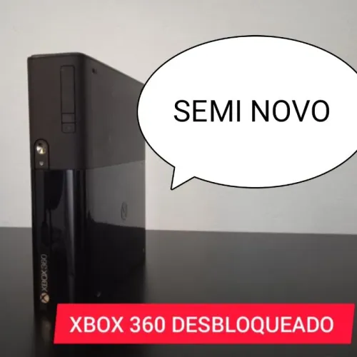 Xbox 360 Desbloqueado Sem controle Sem HD externo