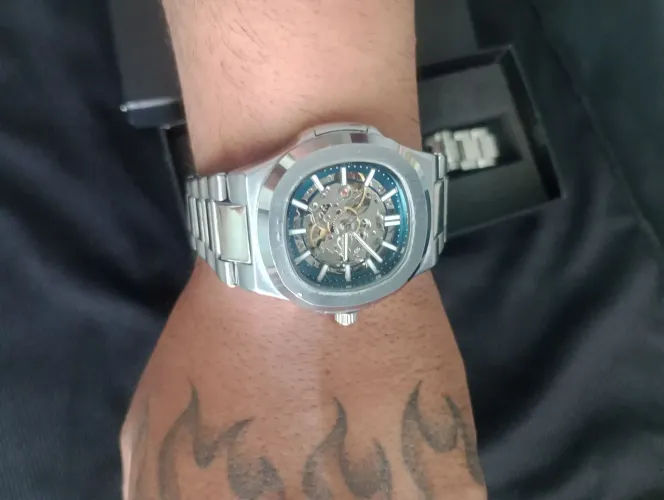 Relógio automático modelo de luxo Axel