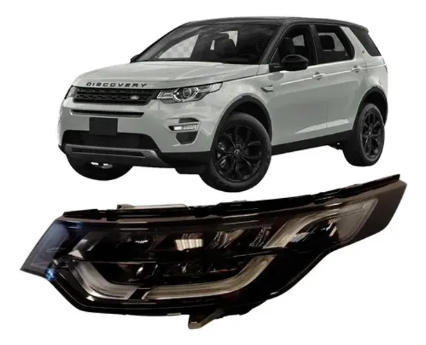 Farol Led Esquerdo Land Rover Discovery 5 17/20 Detalhe Lr2078