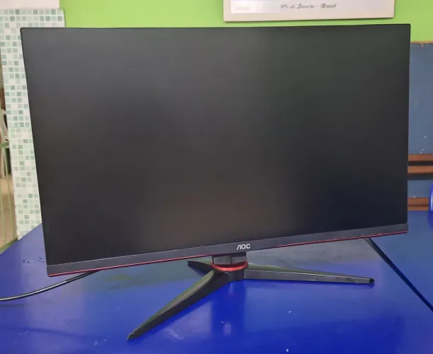 Monitor Game AOC defeito de tela leiam o anúncio