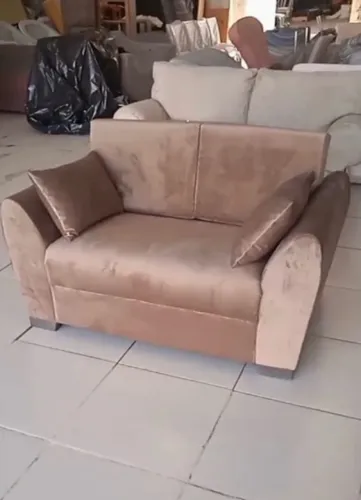 Sofá de veludo luxo