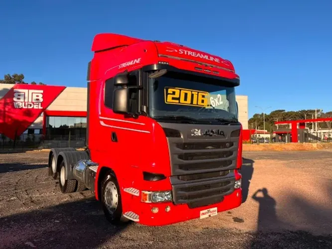 SCANIA R440 6x2 2016 STREAMLINE ÚNICO DONO